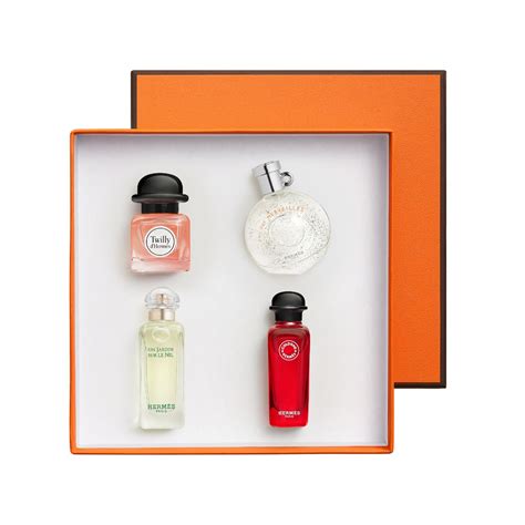 hermes small perfume set